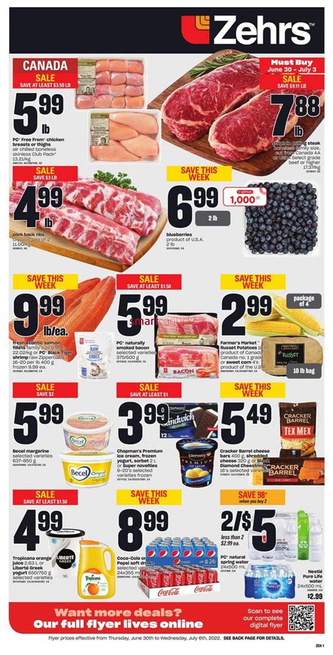 Zehrs Flyer June 30 To July 6