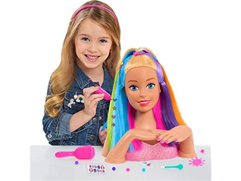 Barbie Rainbow Sparkle Deluxe Styling Head