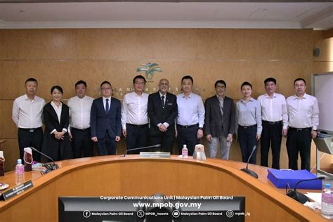 Kunjungan Hormat Delegasi Shandong Port Group Co Ltd Malaysian Palm