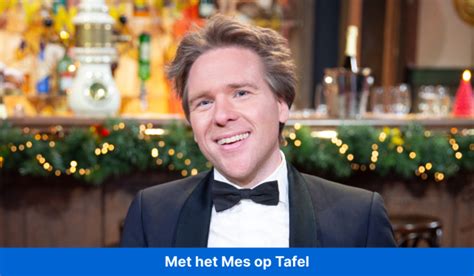 Sjoerd Van Ramshorst Het Nieuwe Gezicht Van Met Het Mes Op Tafel