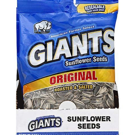 Giants Sunflower Seeds Original Roasted Salted Ea Shop