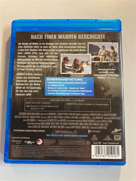 Lord Of War H Ndler Des Todes Auf Blu Ray Mit Nicolas Cage Kaufen Auf