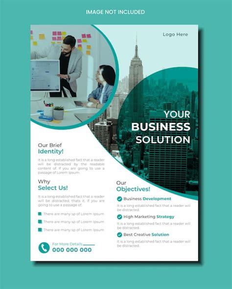 Premium Vector Corporate Modern Flyer