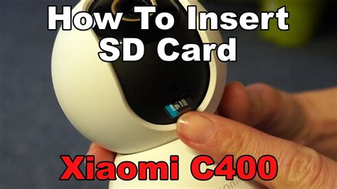 Xiaomi C How To Insert An Sd Card Easy Steps Youtube