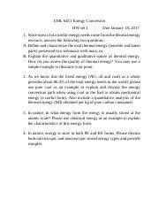 Eml Hw Set Pdf Eml Energy Conversion Hw Set Due January