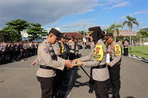 Menjelang Pemungutan Suara Pemilu 2024 Polres Kulonprogo Terjunkan