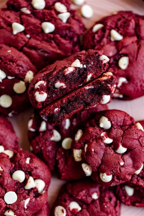 Quick Red Velvet Cake Mix Cookies Red Velvet Cake Mix Cookies Cake