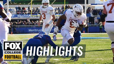 Texas vs. Kansas Highlights | CFB on FOX