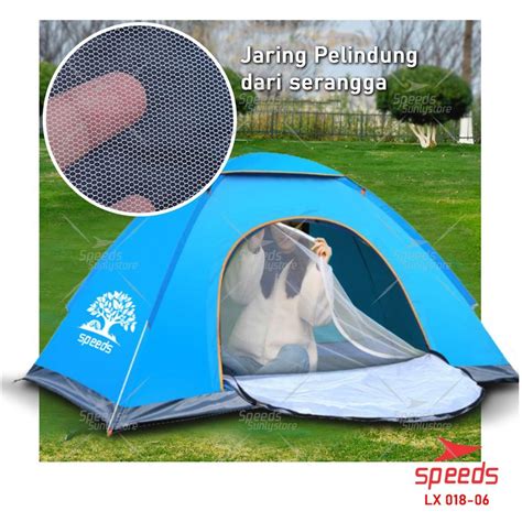 SPEEDS Tenda Camping Lipat 2 Orang Speeds Indonesia Official