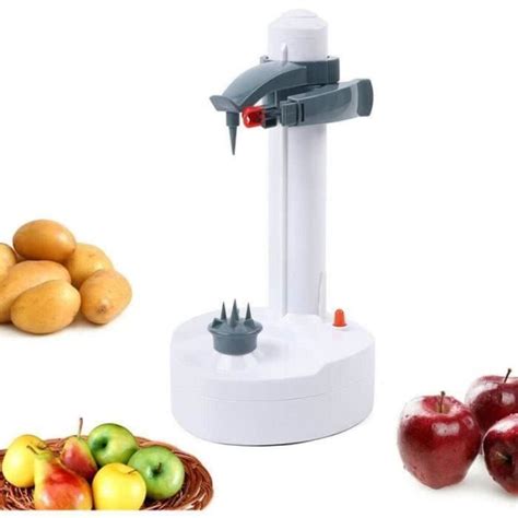 Éplucheur à fruits électrique Éplucheur à pommes rotatif automatique