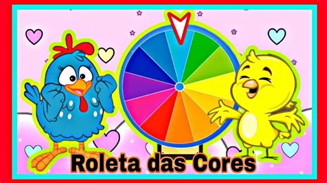 Galinha Pintadinha Roleta Das Cores Youtube