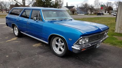 1966 Chevrolet Chevelle Malibu Station Wagon Collector Cars Classic