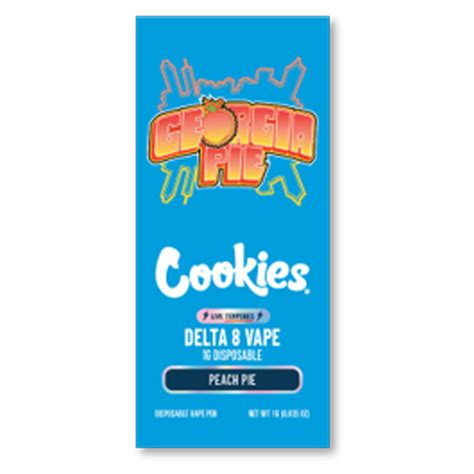 Cookies Delta 8 Georgia Pie Disposable 1ml 10ct