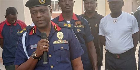 World Civil Defense Day Zamfara NSCDC Charges Officers On Security