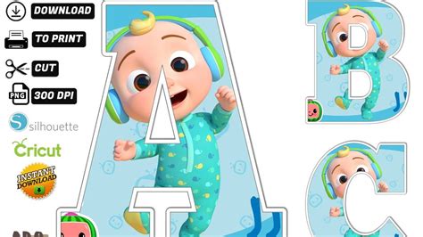 Cocomelon Alphabet Letters El Taller De Hector En 2022 Abecedario