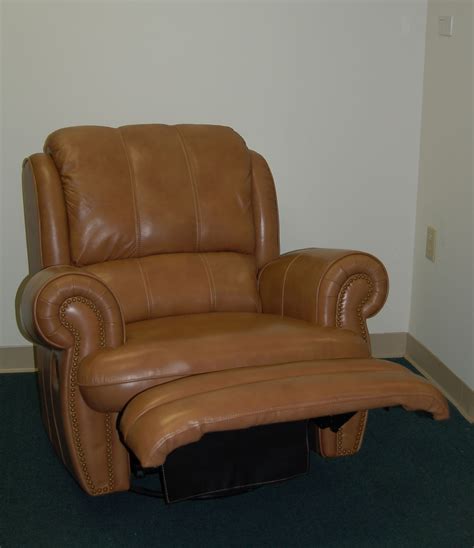 Willford Camel Leather Swivel Rocker/ Recliner - Free Shipping Today ...