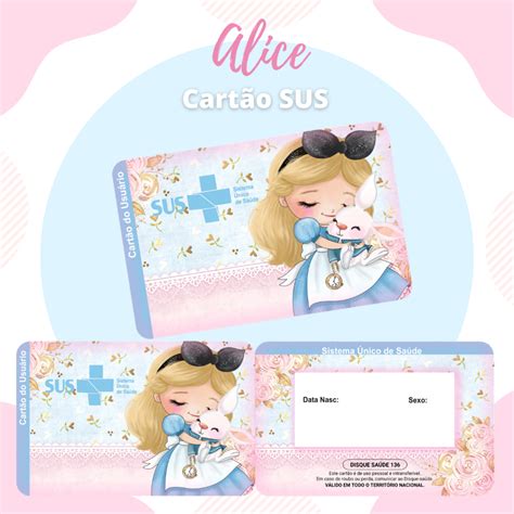 Arquivo Digital Cartão SUS Personalizado Kit 10 Elo7