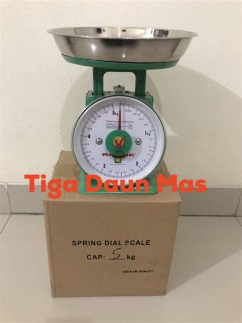 Timbangan Duduk Jarum Timbangan Manual Kualitas Vietnam 5 Kg Lazada