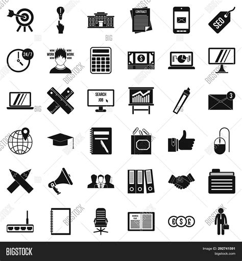 Payment Icons Set. Image & Photo (Free Trial) | Bigstock