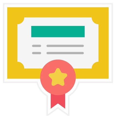 Premium Vector Certificate Icon