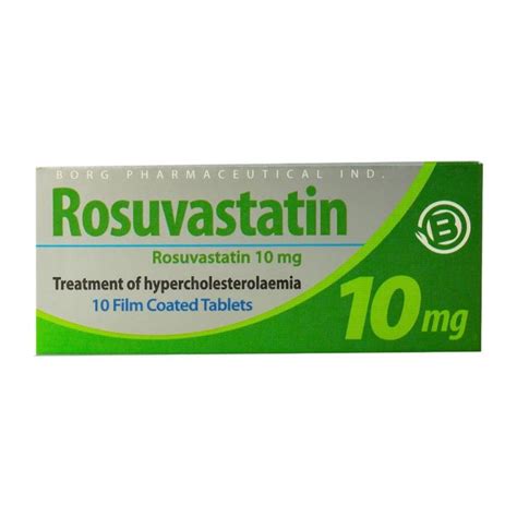 Rosuvastatin 10 mg - 10 Tablets | Tdawi UAE