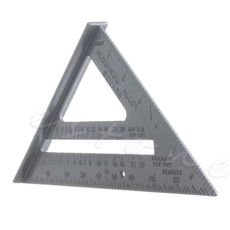 Aluminum Alloy Speed Square Protractor Miter Frami Grandado