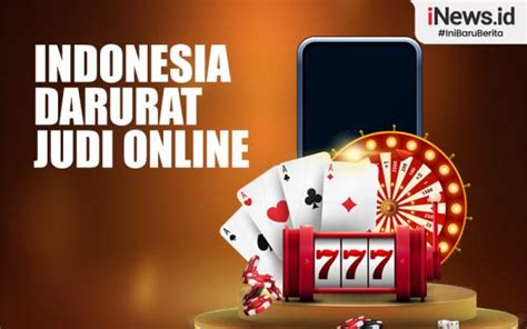 Infografis Indonesia Darurat Judi Online