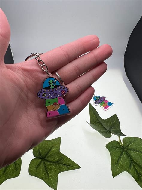 Alien Keychains Etsy