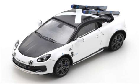 Miniature Alpine A110 1 43 Spark Sport X Blanche Noire 2020 Voiture