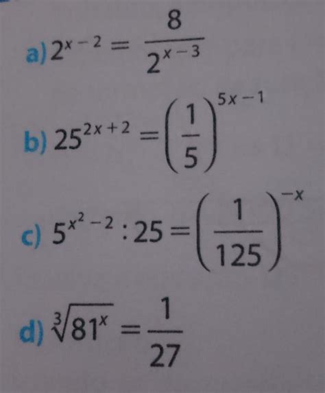 resolva as equações abaixo pfvr me ajudem eu preciso disso para