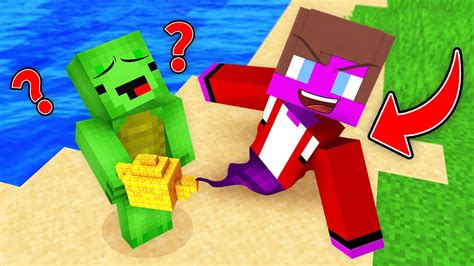 How Jj Became A Genie To Prank Mikey In Minecraft Maizen Youtube