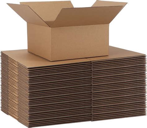 Crugla Packs X X Shipping Box Kraft Cardboard Corrugated Boxes