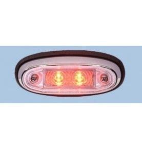 Feu De Gabarit Leds Rouges Avec Support En Chrome Chez Camac Cie