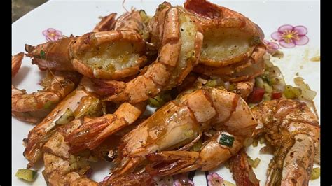 Salt And Pepper Prawn 椒盐虾 塩コショウエビ नमक काली मिर्च झींगा Garam Lada Udang соль перец