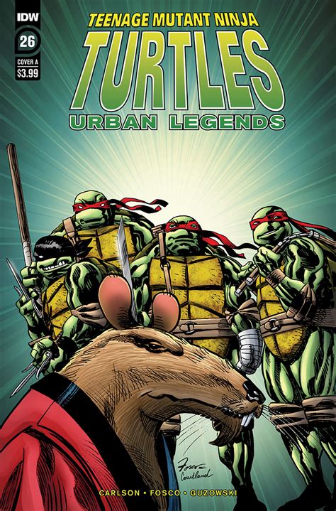 Teenage Mutant Ninja Turtles Urban Legends 26 Cover A Fosco Comichub