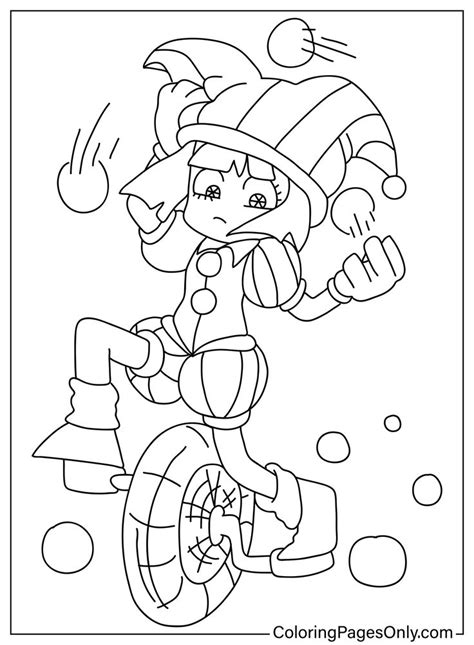 43 Pomni Coloring Pages - ColoringPagesOnly.com | Coloring pages, Free printable coloring pages ...