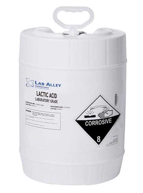 Lactic Acid 90%, Lab Grade | Lab Alley