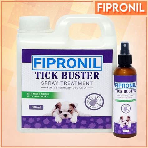 Fipro Tick Buster Fipronil Dogs Cats Spray Treatment Anti Ticksfleas