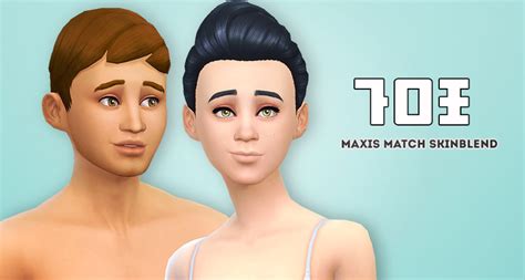 Sims 4 Default Skin Replacement Maxis Match Fozcompanies