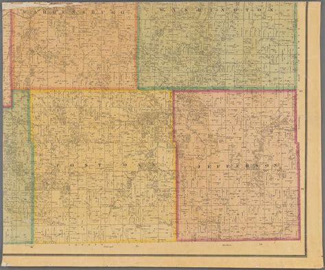 Map Of Johnson County Missouri Public Domain Old Map Picryl