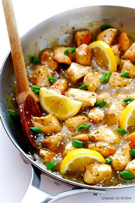 Skinny Honey Lemon Chicken Gimme Some Oven