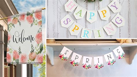 Wonderful Spring Banner Designs That Will Refresh Your Porch