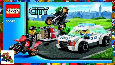 Lego Instructions City Police 60042 High Speed Police Chase Youtube