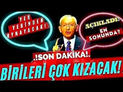 GOLD ANKET HABER KILIÇDAROĞLU EN SONUNDA BİRİLERİNİ ÇOK KIZDIRACAK