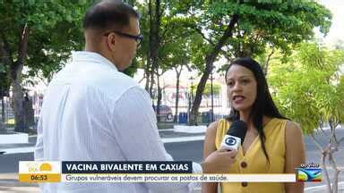 Bom Dia Mirante Caxias inicia vacinação contra Covid para grupos