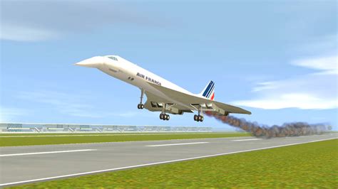 Concorde Air France Flight 4590 (Trainz) by FlyingFoxandBambi on DeviantArt