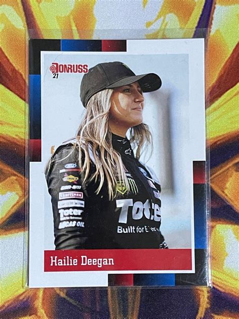 Nascar Panini Donruss Racing Hailie Deegan Hobbies Toys