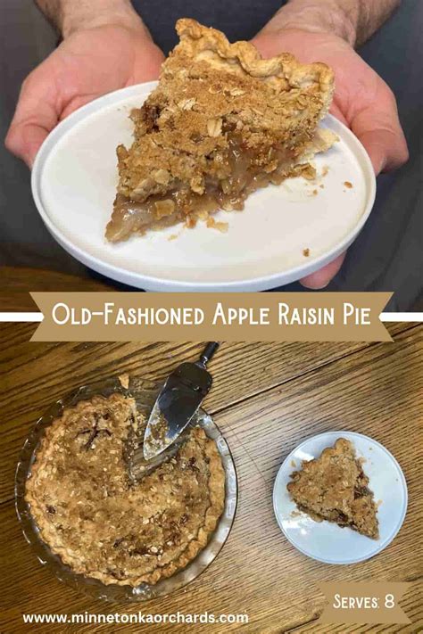 Old Fashioned Apple Raisin Pie Recipe