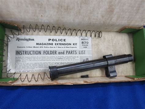 Remington Model 870 Police Gun Magazine Extension Kit