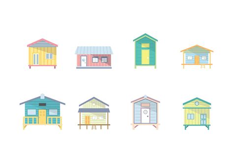 Free Shack Vector 114646 Vector Art at Vecteezy